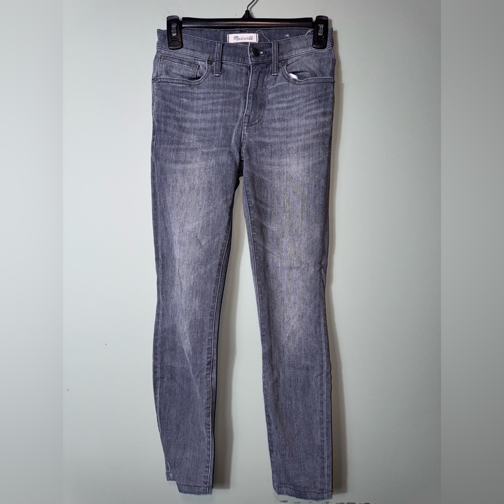 Madewell Women’s 9” High Rise Skinny Skinny Jeans Size 24 Black Wash